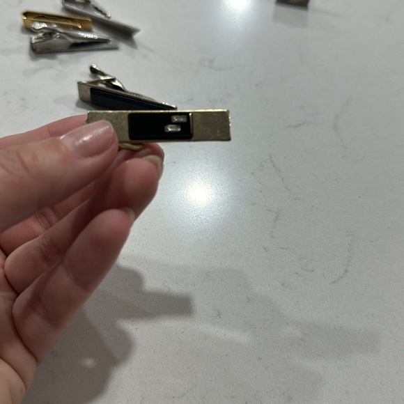 🥁final price🥁 Set of vintage tie clips - Picture 5 of 7